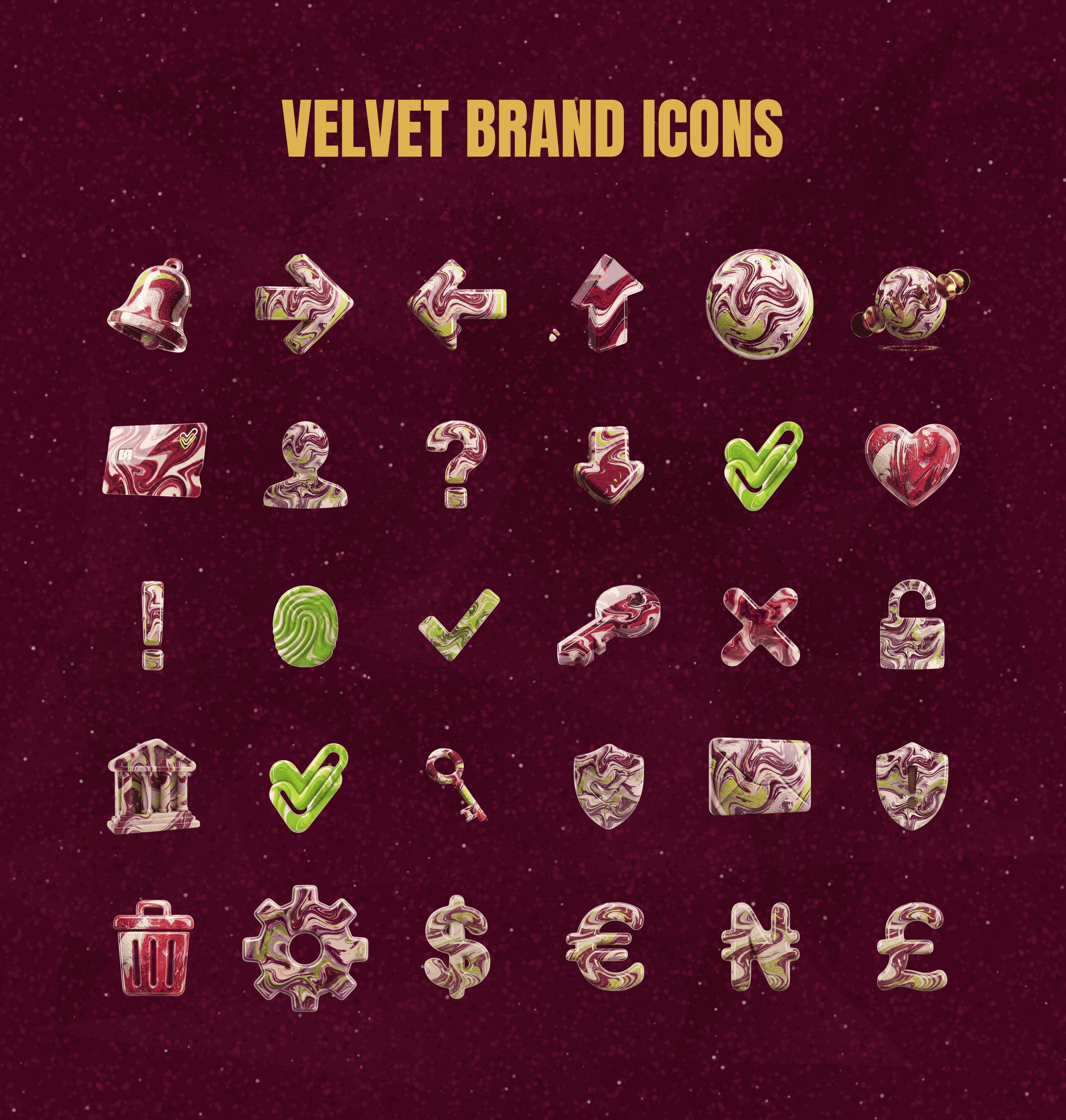 Velvet brand icons